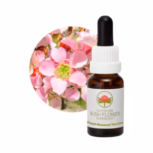 Peach Flowered Tea Tree Floral do Bush Australiano 15 ml